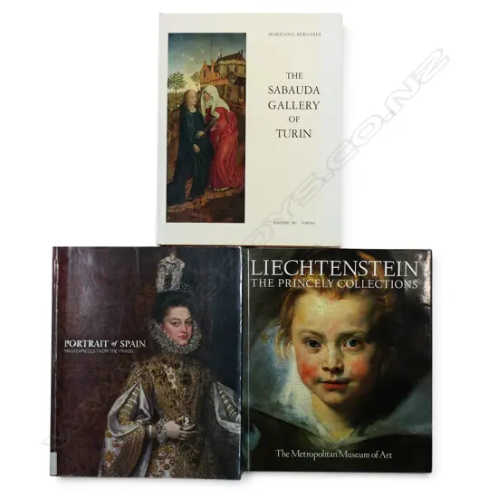 THREE PUBLICATIONS - ART GALLERIES AND MUSEUMS IN EUROPE